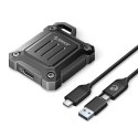 Kieszeń dyskowa wzmocniona Orico XAM2 M.2 2230 USB-C 3.2 taktyczna - czarna