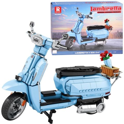Klocki licencjonowane Włoski SKUTER Lambretta V 200 Special 1169-ele ZA5795