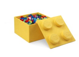 LEGO Pojemnik filc z 4 wypustkami - żółty