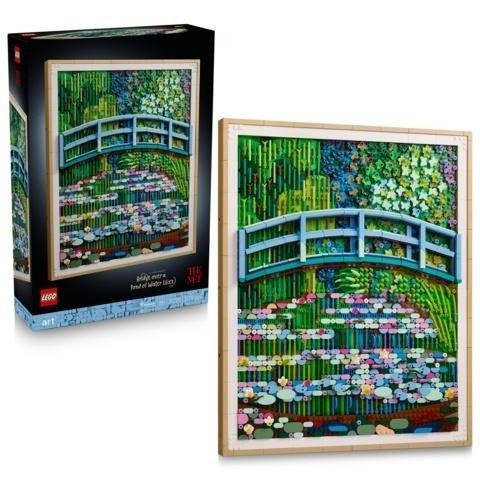 LEGO(R) ART 31220 Claude Monet Most nad stawem