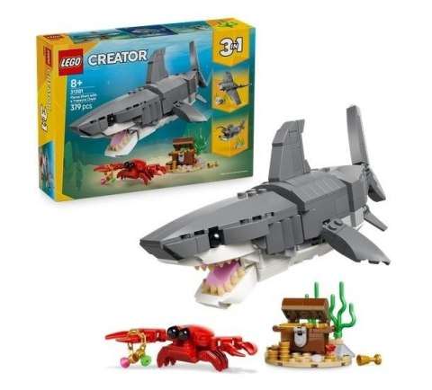 LEGO(R) CREATOR 31381 Groźny rekin i skrzynia...