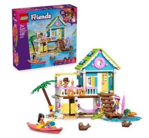 LEGO(R) FRIENDS 42699 Domek na plaży z fokami