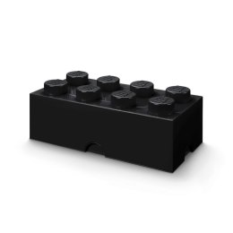 LEGO(R) pojemnik klocek ósemka czarny