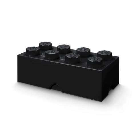 LEGO(R) pojemnik klocek ósemka czarny