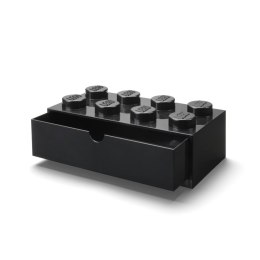 LEGO(R) pojemnik klocek z szufladą ósemka czarny