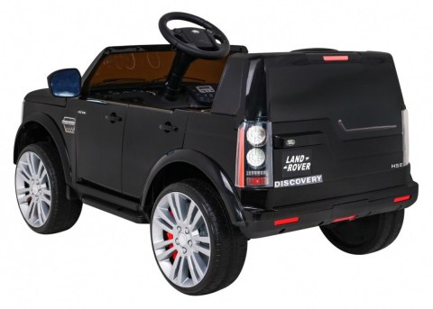 Land Rover Discovery Autko elektryczne dla dzieci Czarny SUV + Pilot