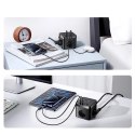 Listwa zasilająca Baseus PowerCombo Cube 30W 3xAC 2xUSB-A 2xUSB-C 1,5m - czarny