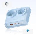 Listwa zasilająca Orico PDC25 25W 6w1 2x AC + 2x USB-A + 2x USB-C - niebieska