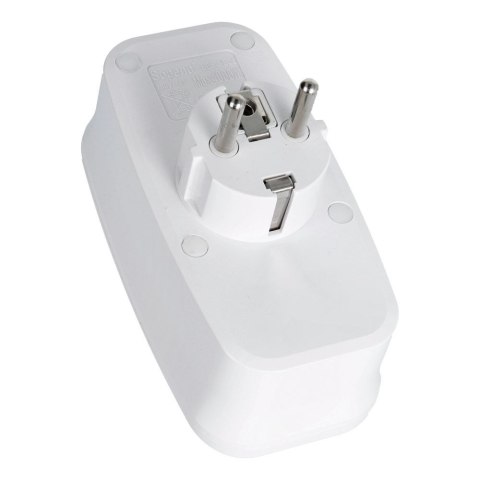 Listwa zasilająca z 3 gniazdami max 16A, portami 3x USB A, 1x typ C E06 biała