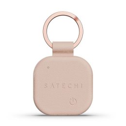 Lokalizator zgodny z Apple Find My Satechi w formie bleroka ze skóry wegańskiej ST-LKCFR desert rose