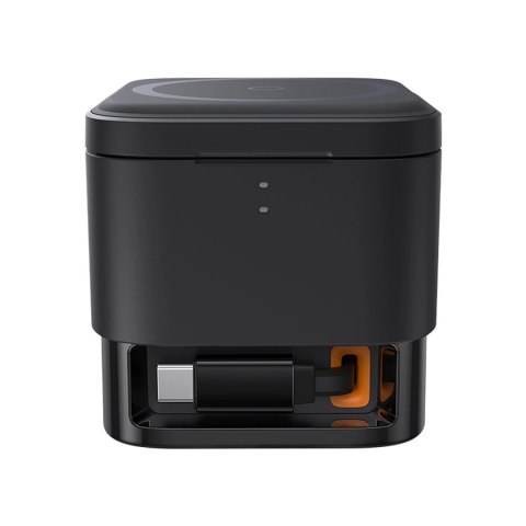 Ładowarka indukcyjna Baseus MagPro 3w1 25W kompatybilna z MagSafe do telefonu i smartwatcha - czarna