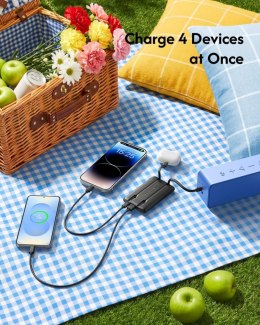 Ładowarka indukcyjna VEGER 3w1 Qi2.2 zgodna z MagSafe oraz Apple Watch czarny