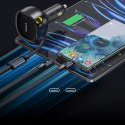 Ładowarka samochodowa Baseus Enjoyment 33W 2w1 2x USB-C - czarna