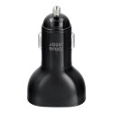 Ładowarka samochodowa Blue Star USB C + USB A QC3.0 PD AFC PPS SFC2.0 3A 63W czarna