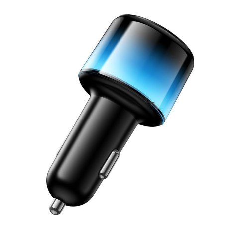 Ładowarka samochodowa Hoco USB A + 2x USB C QC3.0 PD 57W Z69B czarna