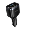 Ładowarka samochodowa Hoco USB A + 2x USB C QC3.0 PD 93W Z70 czarna