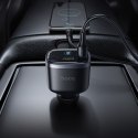 Ładowarka samochodowa Hoco USB A + 2x USB C QC3.0 PD 93W Z70 czarna