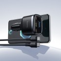 Ładowarka samochodowa Hoco USB A + 2x USB C QC3.0 PD 93W + kabel C do C Z70 czarna