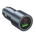 Ładowarka samochodowa Hoco USB A + USB C QC3.0 PD 48W Z60 czarna