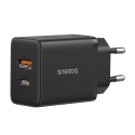 Ładowarka sieciowa Baseus Cube Pro 30W USB-C USB-A - czarna