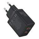 Ładowarka sieciowa Baseus Cube Pro 30W USB-C USB-A - czarna