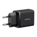 Ładowarka sieciowa Baseus Cube Pro 30W USB-C USB-A - czarna