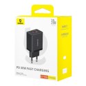 Ładowarka sieciowa Baseus Cube Pro 30W USB-C USB-A - czarna