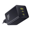 Ładowarka sieciowa Baseus EnerFill FE11 100W 2 x USB-C + USB-A - czarna