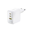 Ładowarka sieciowa Baseus EnerFill FE22 70W 2 x USB-C + USB-A - biała