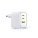 Ładowarka sieciowa Baseus EnerFill FE22 70W 2 x USB-C + USB-A - biała