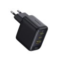 Ładowarka sieciowa Baseus EnerFill FE22 70W 2 x USB-C + USB-A - czarna