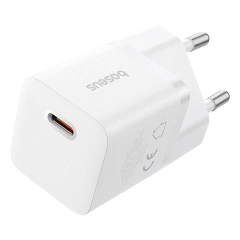 Ładowarka sieciowa Baseus GaN5 25W USB-C - biała
