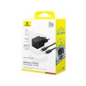 Ładowarka sieciowa Baseus Palm 30W z kablem USB-C 60W 1 m - czarna
