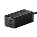 Ładowarka sieciowa GaN5 Baseus CCGP110201 67W HUB HDMI 2x USB-C / USB-A / HDMI 4K 30Hz 1,5m - czarna + kabel USB-C - USB-C 1m