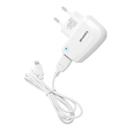 Ładowarka sieciowa do telefonu Blue Star Lite USB A 1A 5W + kabel USB A do Lightning TFK-TC-1095B biała