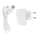 Ładowarka sieciowa do telefonu Blue Star Lite USB A 1A 5W + kabel USB A do Lightning TFK-TC-1095B biała