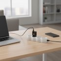 Ładowarka sieciowa do telefonu Blue Star Slim GaN 2 x USB C QC4.0 PD 3A 30W TFK-SC-30WCC czarna