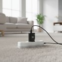 Ładowarka sieciowa do telefonu Blue Star Slim GaN 2 x USB C QC4.0 PD 3A 30W TFK-SC-30WCC czarna