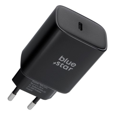 Ładowarka sieciowa do telefonu Blue Star USB C AVS (iPhone 17/18Pro/Pro Max) SFC2.0 3A 60W TFB-SFC-60W czarna