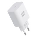 Ładowarka sieciowa do telefonu Blue Star USB C QC4.0 PD 3A 25W + kabel USB C do USB C TFB-TC-25WPD biała
