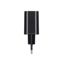 Ładowarka sieciowa do telefonu Blue Star USB C QC4.0 PD 3A 25W + kabel USB C do USB C TFB-TC-25WPD czarna