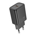 Ładowarka sieciowa do telefonu Hoco USB C QC PD 20W N60 czarna