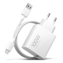 Ładowarka sieciowa Xiaomi MY-19-ER 100W 6.1A 1 x USB-A z kablem USB-C - biała