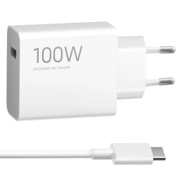 Ładowarka sieciowa Xiaomi MY-19-ER 100W 6.1A 1 x USB-A z kablem USB-C - biała