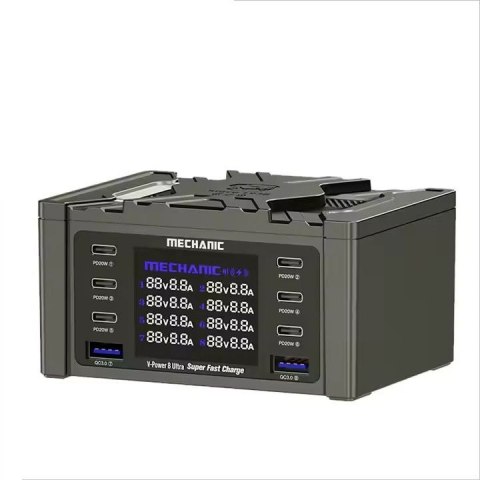 MECHANIC V-POWER 8 DC zasilacz serwisowy / ładowarka 115W