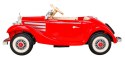Mercedes Benz Retro 540A dla dzieci Czerwony