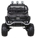 Mercedes Benz Unimog dla dzieci Czarny + Terenowy 4x4