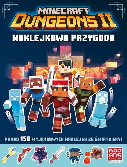 Minecraft Dungeons II. Naklejkowa przygoda