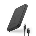 Mini powerbank Baseus 5000mAh 20W + kabel USB-C (20V/3A) - czarny