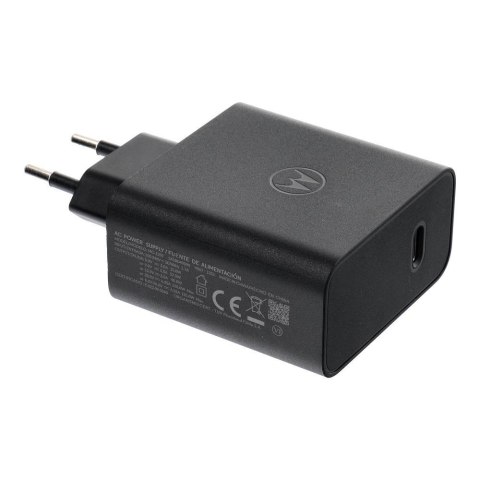 MOTOROLA oryginalna ładowarka sieciowa Typ C 125W MC-1259 czarna bulk